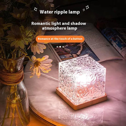 Rotating Water Wave Ambience Lamp